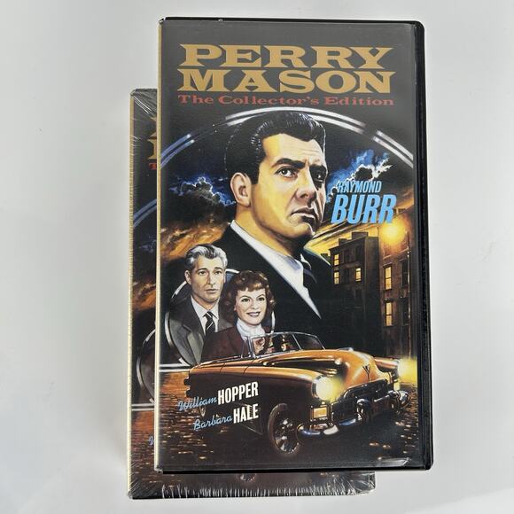 2x Perry Mason Collector's Edition VHS Tapes 4 Episodes '57 '58 -EUC & 1 NEW - Picture 16 of 16